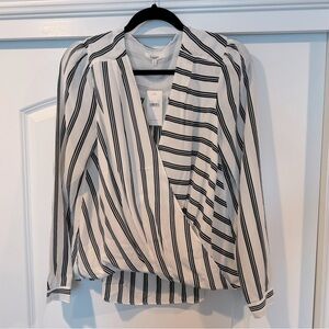 NWT Splendid Women’s striped blouse Size M